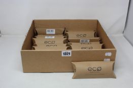 Fifteen pairs of assorted as new Eco Conscious glasses frames.