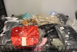 A quantity of as new clothing and related items.