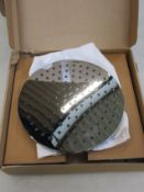 A Dornbracht ceiling mounted 300mm rain shower head.