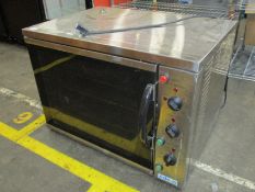 An Adexa large electric convection oven, Model; YSD-6A.