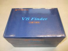 Two boxed as new GTMedia V8 Satellite digital Finder Meters 3.5