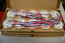 Twenty Hochiki Corp weatherproof heat detectors (DFG-60BLKJ).