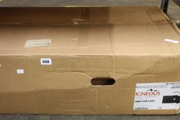 A boxed Rangemaster Igneous 1000*500 1.0 large bowl in Amethyst Ash (AME1051AS/).