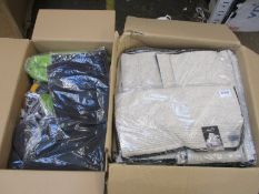 A large quantity of Move towels, variety of colours and sizes (2 boxes).