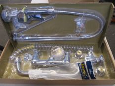 An as new Encore by Component Hardware high volume faucet (KL-1014-FG).