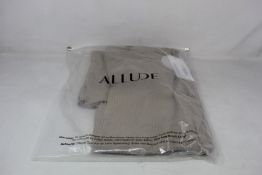 Eight pairs of as new Allude cotton/silk trousers (2 x XS, 3 x S, 3 x L).