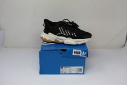 Two pairs of women's as new Adidas Ozweego trainers (UK 3.5, 4.5).