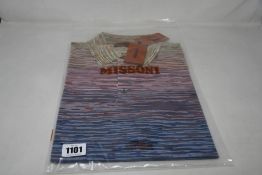 An as new Missoni multi-coloured polo shirt (Size 50 - RRP £250).