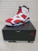 A pair of as new Nike Air Jordan 6 Retro (UK 9).