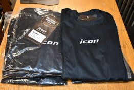 Six women's as new Icon Sports MS Pro X long sleeve base layers (2 x S, 2 x M, 2 x L - RRP £46