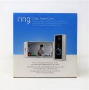 A boxed as new Ring Door View Cam (Box opened).