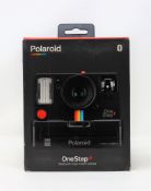 A boxed as new Polaroid OneStep+ Bluetooth i-Type Instant Camera (Box sealed, some damage to box).
