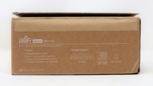 A boxed as new Ubiquiti US-8 UniFi 60W 8 Port Managed Gigabit PoE Switch (P/N: US-8-60W) (Box