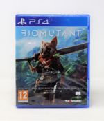 Six as new Biomutant Game Disks for Sony PlayStation 4 (Packaging sealed).