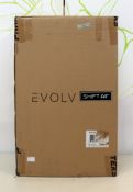 A pre-owned boxed Phanteks Evolve Shift Air PC case for ITX motherboards in anthracite grey with