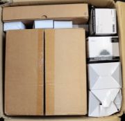 A quantity of boxed as new CCTV equipment to include 10x 21st Century colour microdome cameras, 1x