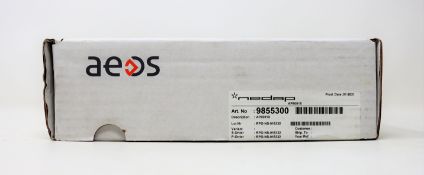 A boxed a new Nedap AEOS AP8001X AEpu Processing Unit (Art no: 9855300) (Box sealed, damaged box).