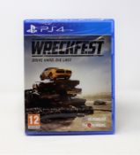 Fifteen as new Wreckfest Game Disks for Sony PlayStation 4 (Packaging sealed).