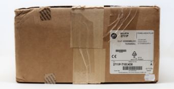 A boxed as new Allen Bradley 2711P-T10C4D8 PanelView Plus 10.4