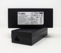 Nine pre-owned Zebra PWR-BGA12V108W0WW AC/DC Power Supplies (Bricks only, no cables included).