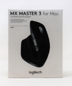 A boxed as new Logitech MX Master 3 Advanced Wireless Mouse for Mac in Space Grey (Box sealed).