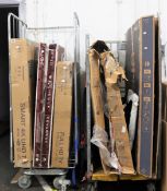 SOLD FOR PARTS - COLLECTION ONLY: A quantity of assorted televisions and monitors (Damaged/faulty.