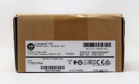 A boxed as new Allen-Bradley Rockwell Automation Compact I/O Power Supply 120/240V AC Input (CAT: