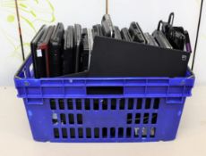 SOLD FOR PARTS - COLLECTION ONLY - A large quantity of pre-owned laptops (approx. 18 units) (hard