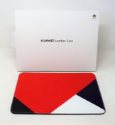 A boxed Huawei Leather Case for MateBook X Pro/MateBook 13 in color-blocking design (box opened) (