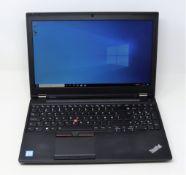 A pre-owned Lenovo Thinkpad P50 15.6