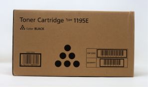 Three boxed as new Ricoh 431147 Black Toner Cartridges (EXP 20/02/24) (Some damage to outer box).