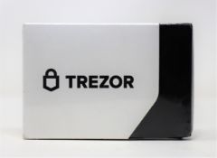 A boxed as new Trezor Model T Next Generation Cryptocurrency Hardware Wallet (Box sealed, some
