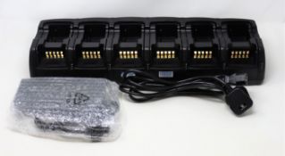 A boxed as new Endura Twelve Unit Rapid Charger for Rechargeable LMR Batteries (Model: EC12M-KW3A-