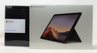 A boxed as new Microsoft Surface Pro 7 in Black with Intel Core i7 10th Gen Processor, 16GB Go