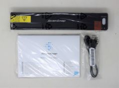 A boxed as new Fujitsu ScanSnap iX100 Mobile Wireless Document Scanner (P/N: PA03688-B001) (Box