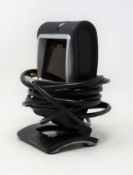 A pre-owned Honeywell Genesis 7580G-2 1D 2D USB Presentation Barcode Scanner.
