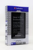 Five boxed as new Verbatim 53100 Store n Go USB 3.0 2.5
