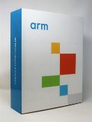 A boxed as new Arm DSTRAEM-PT debug and trace kit for arm processor based targets (box opened).