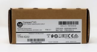 A boxed as new Allen-Bradley Rockwell Automation Compact I/O 32PT 24VDC Sink/Source Input Module (