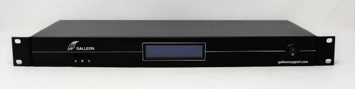 COLLECTION ONLY: A boxed as new Galleon NTS-6001 Rack-Mount Time Server (Box opened) and a boxed