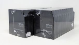 Twenty as new Sun StorageTek T10000 T2 Data Tape Cartridges (Two packs of ten).