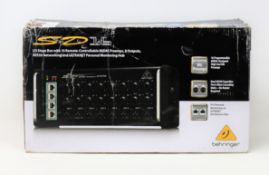 A boxed as new Behringer SD16 I/O Digital Stage Box (Box damaged, opened).