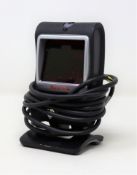 A pre-owned Honeywell Genesis 7580G-2 1D 2D USB Presentation Barcode Scanner.