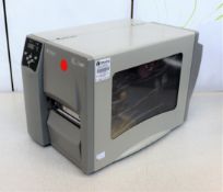 COLLECTION ONLY: A pre-owned Zebra S4M Thermal Transfer USB/Serial/Ethernet 200dpi Barcode Label
