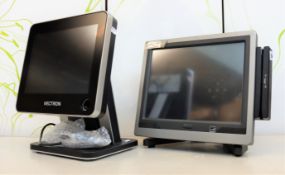 COLLECTION ONLY: A pre-owned Vectron POS Touch 12 II POS Terminal and a pre-owned NCR 7611-9111-8801