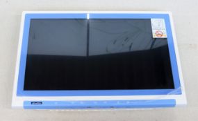 A boxed pre-owned Advantech touchscreen computer for medical settings with intel i5-6300 2.40Ghz