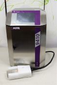 COLLECTION ONLY - SOLD FOR PARTS: A pre-owned Markem Imaje 9410 Batch Code Printer (Faulty-