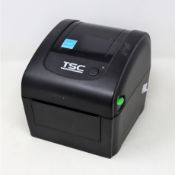 A pre-owned TSC DA200 Desktop Direct Thermal Barcode Printer (No power supply included) (Tested,
