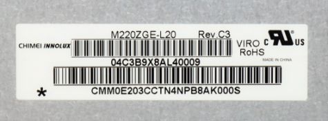 COLLECTION ONLY: Eleven as new Chimei-Innolux M220ZGE-L20 22