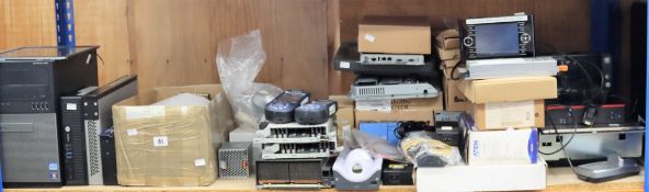 COLLECTION ONLY: A large quantity of electrical and IT equipment (Click to see full list of items)